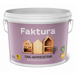 Водорастворимый лак-антисептик FAKTURA О02518