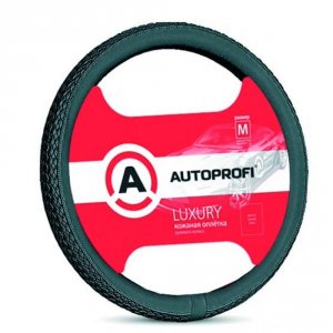 Оплетка руля Autoprofi Ap-810 bk (m) (AP-810 BK (M))