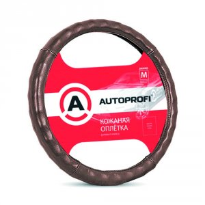 Оплетка руля Autoprofi оплетка на руль AP-765 BR (M)