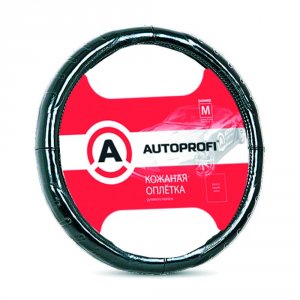 Оплетка руля Autoprofi Ap-850 bk (m) (AP-850 BK M)