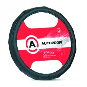 Оплетка руля Autoprofi Ap-1050 bk (m) (AP-1050 BK M)