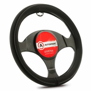 Оплетка руля Autoprofi AP-2020 BK BK S (AP-2020 BK/BK (S))