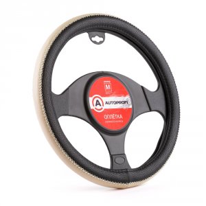Оплетка руля Autoprofi AP-1931 BK/BE M (AP-1931 BK/BE (M))