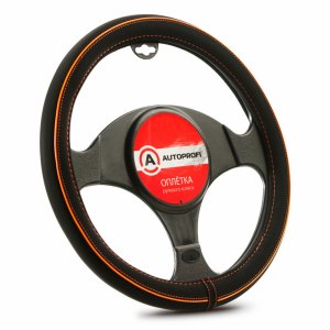 Оплетка руля Autoprofi AP-2020 BK ORANGE S (AP-2020 BK/ORANGE (S))
