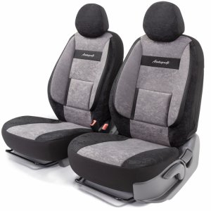 Получехлы на передние сиденья Autoprofi COMFORT (COM-0405 BK/D.GY)