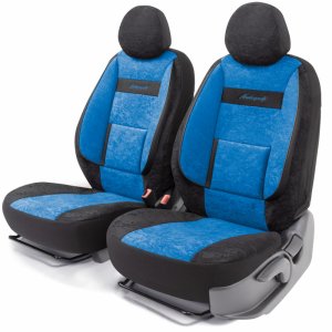 Получехлы на передние сиденья Autoprofi COMFORT (COM-0405 BK/BL)