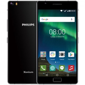 Смартфон Philips Xenium X818 4G 32Gb Black
