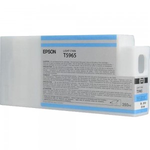 Чернильный картридж Epson T596 светло-голубой