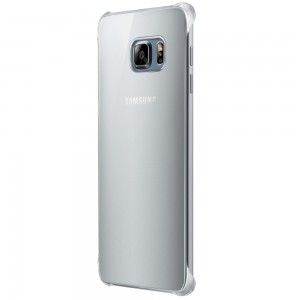 Чехол для Samsung Galaxy S6 Edge+ Samsung Glossy Cover EF-QG928MSEGRU Silver