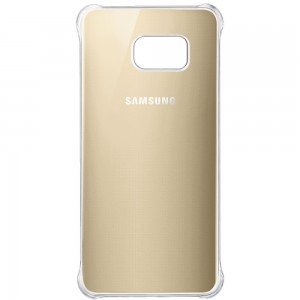 Чехол для Samsung Galaxy S6 Edge+ Samsung Glossy Cover EF-QG928MFEGRU Gold