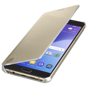 Чехол для сотового телефона Samsung Clear View Cover A5 2016 Gold (EF-ZA510CFEGRU)