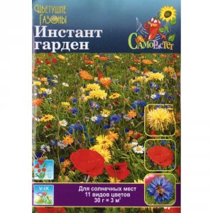 Цветущий газон семена Русский Огород Инстант Гарден (751020)