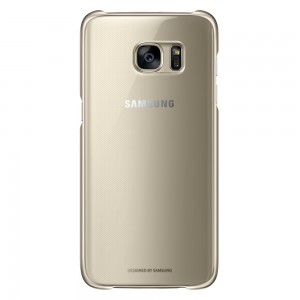 Чехол для Samsung Galaxy S7 Edge Samsung Clear Cover EF-QG935CFEGRU Gold