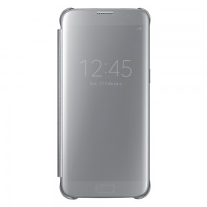 Чехол для сотового телефона Samsung Clear View Cover S7 Edge Silver (EF-ZG935CSEGRU)