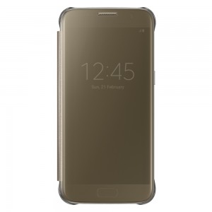 Чехол для сотового телефона Samsung Clear View Cover S7 Gold (EF-ZG930CFEGRU)