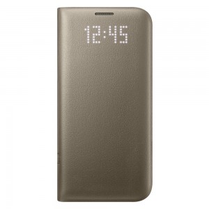 Чехол для сотового телефона Samsung LED View Cover S7 Edge Gold (EF-NG935PFEGRU)