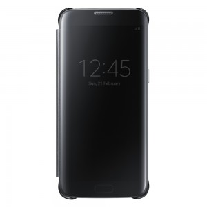 Чехол для сотового телефона Samsung Clear View Cover S7 Edge Black (EF-ZG935CBEGRU)