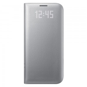 Чехол для сотового телефона Samsung LED View Cover S7 Edge Silver (EF-NG935PSEGRU)