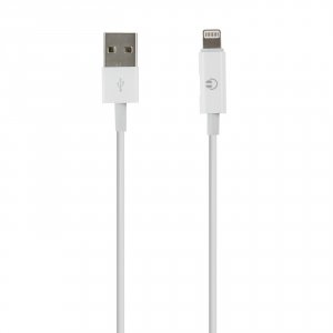 Кабель для iPod, iPhone, iPad RedLine USB - 8-pin с переходн.на наушники 8-pin, белый