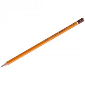 Заточенный чернографитный карандаш Koh-i-Noor 1500 (150003H01170RU)