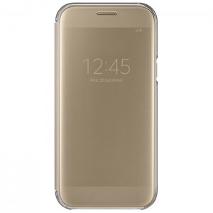 Чехол для сотового телефона Samsung A5 2017 Clear View Cover Gold