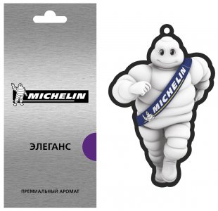 Подвесной картонный ароматизатор воздуха Michelin 2D Premium (31920)