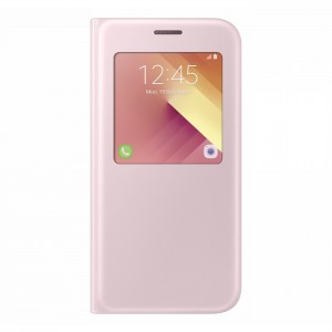 Чехол для сотового телефона Samsung A7 2017 S View Standing Cover Pink