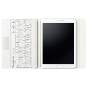Чехол для планшетного компьютера Samsung Keyboard Cover Tab S2 9.7" White (EJ-FT810RWEGRU)
