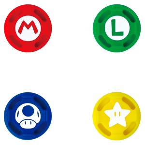 Аксессуар для игровой приставки Hori Switch Сменные накладки Super Mario (NSW-036U)