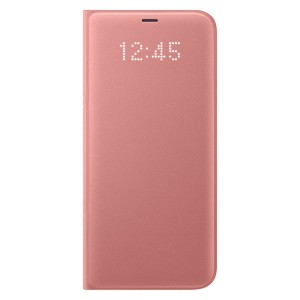 Чехол для сотового телефона Samsung Galaxy S8+ LED View Pink (EF-NG955PPEGRU)
