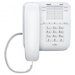 Телефон проводной Gigaset DA310 White