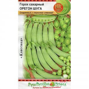 Сахарный горох семена Русский Огород Орегон Шуга (Ф16019)