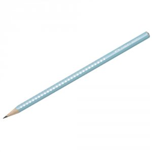 Заточенный чернографитный карандаш Faber-Castell Sparkle (118205)