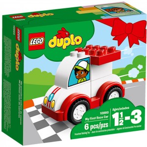 Конструкторы Lego Lego Duplo 10860 Лего Дупло Мой первый гоночный автомобиль