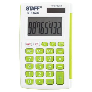Карманный калькулятор Staff STF-6238 (250283)