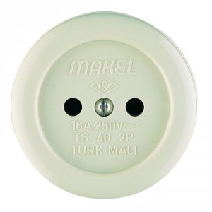 Розетка Makel 16012