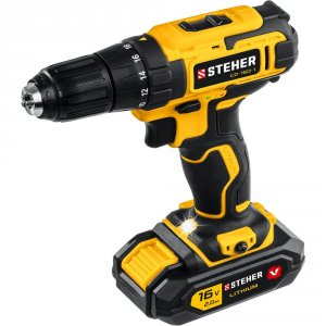 Дрель-шуруповерт Steher CD-160-1