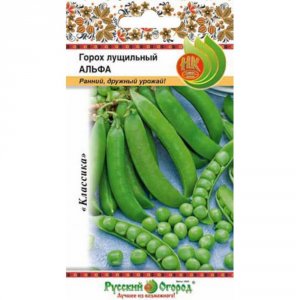 Лущильный горох семена Русский Огород Альфа (306002)