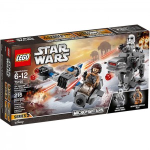 Конструкторы Lego Lego Star Wars 75195 Лего Звездные Войны Бой пехотинцев Первого Ордена против спидера на лыжах
