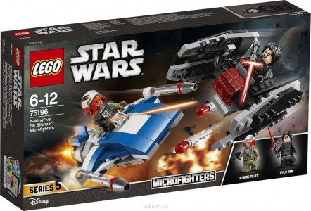 Конструкторы Lego Lego Star Wars 75196 Лего Звездные Войны Истребитель типа A против бесшумного истребителя СИД