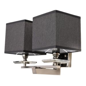 Настенный светильник-бра Lumina Deco Flianelo (LDW 1248-2 BK)