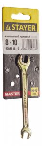 Гаечный рожковый ключ Stayer 27038-08-10