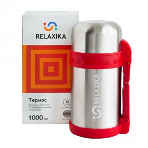 Универсальный термос для еды и напитков Relaxika 201 (R201.1000.1)