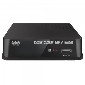 Цифровая ТВ приставка BBK SMP017HDT2 Grey