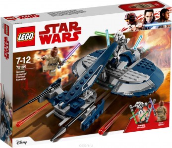 Конструкторы Lego Lego Star Wars 75199 Лего Звездные Войны Боевой спидер генерала Гривуса