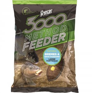 Прикормка Sensas 3000 Method Feeder BREAM&BIG FISH (70752)