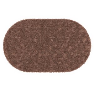 Коврик для ванной комнаты Wasserkraft Dill 60х100 BM-3942 Коричневый
