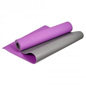 Двухслойный коврик для йоги и фитнеса BRADEX двухслойный, 173х61х0,6 см, фиолетовый (SF 0687)