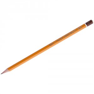 Заточенный чернографитный карандаш Koh-i-Noor 15000HB01170RU