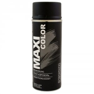 Грунт-аэрозоль MAXI COLOR чёрный 0,4 л